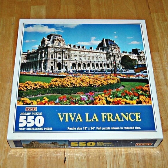 VIVA LA FRANCE Jigsaw 550 Piece Puzzle NEW - Picture 3 of 3